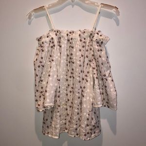 Off-the-Shoulder Floral Top